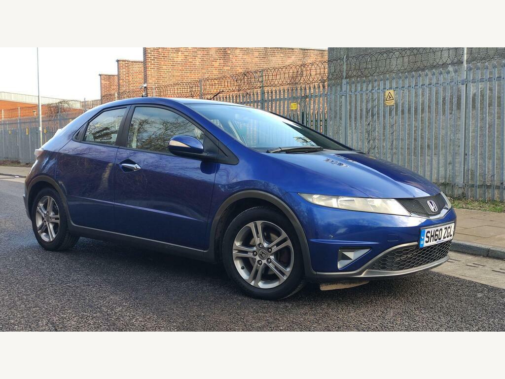 Honda Civic 1.4 I-vtec Se I-shift Blue #2