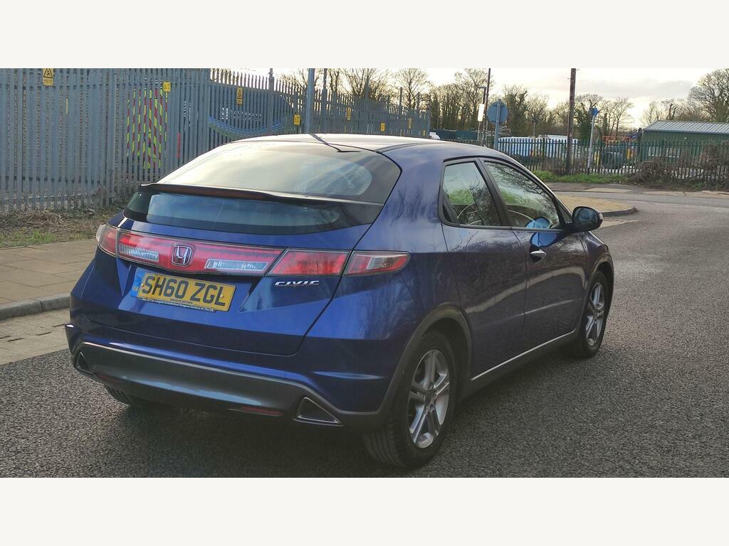 Honda Civic 1.4 I-vtec Se I-shift Blue #6