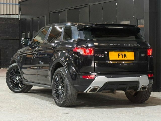 Land Rover Range Rover Evoque Sd4 Dynamic Suv Black #4