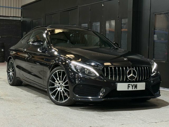 Mercedes-Benz C Class C220d Amg Line Premium Black #2