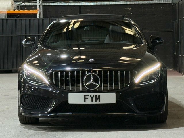 Mercedes-Benz C Class C220d Amg Line Premium Black #5