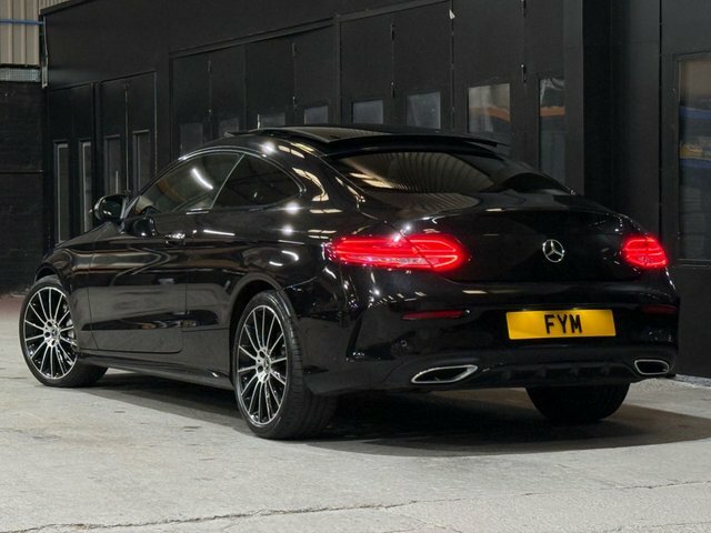 Mercedes-Benz C Class C220d Amg Line Premium Black #4