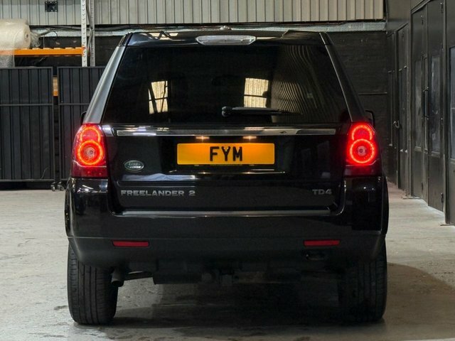Land Rover Freelander 2 Td4 Black And White Black #6