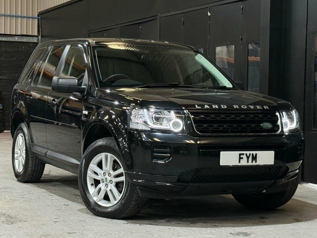 Land Rover Freelander 2 Td4 Black And White Black #2