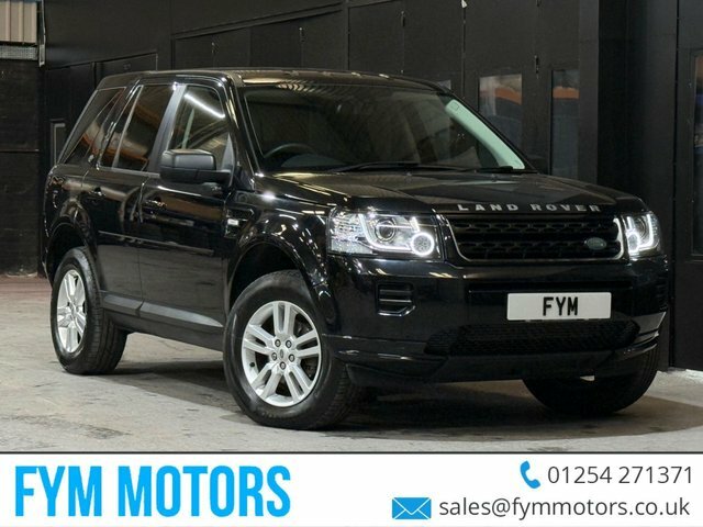 Land Rover Freelander 2 Td4 Black And White Black