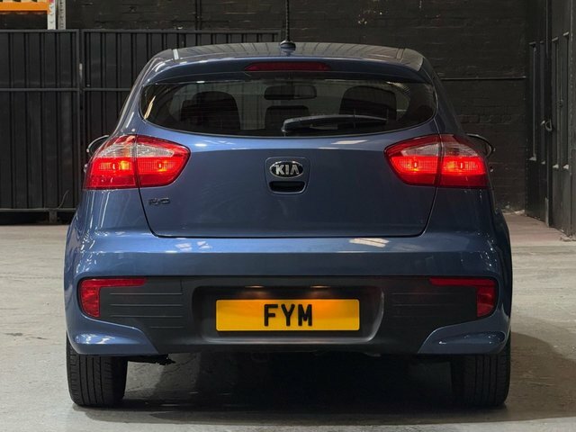 Kia RIO 2 Hatchback Blue #6