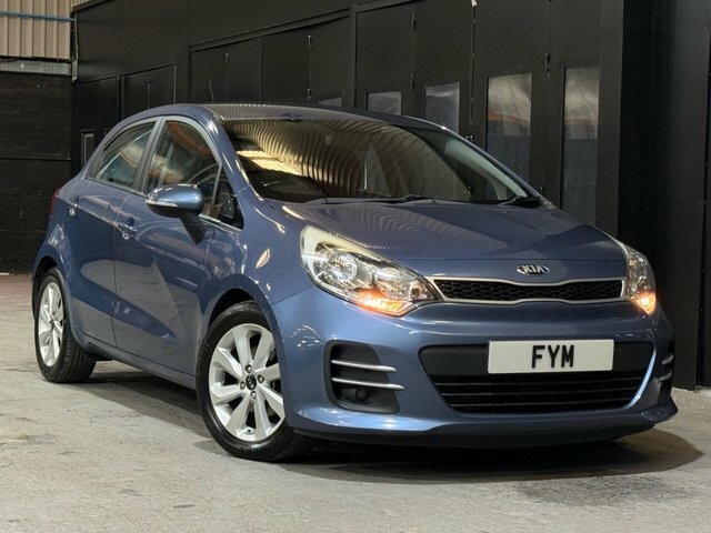 Kia RIO 2 Hatchback Blue #2