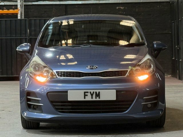 Kia RIO 2 Hatchback Blue #5