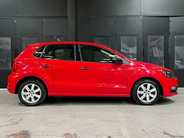 Volkswagen Polo Bluemotion Tech S Hatchback Red #3