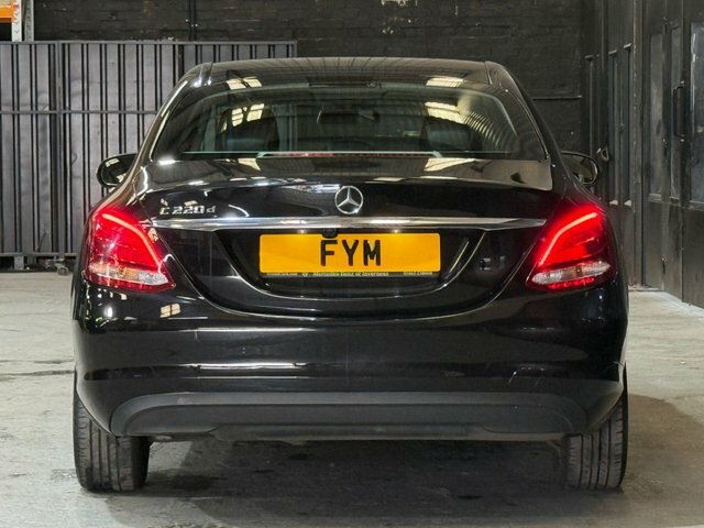 Mercedes-Benz C Class C220d Se Saloon Black #6
