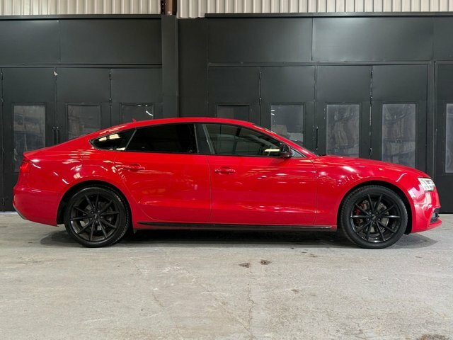 Audi A5 Tdie S Line Sportback Red #3