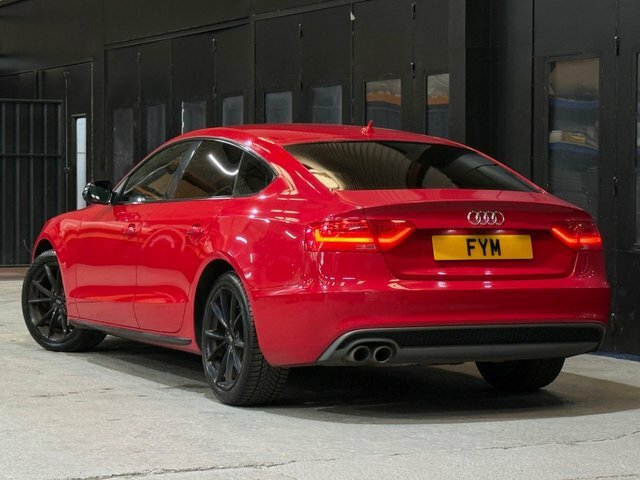 Audi A5 Tdie S Line Sportback Red #4