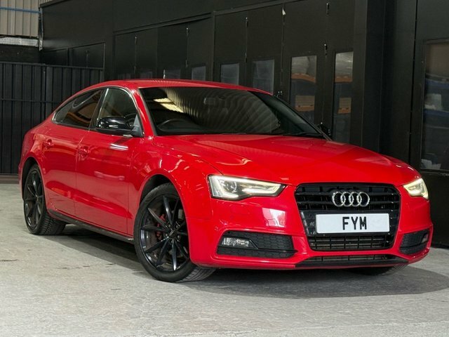 Audi A5 Tdie S Line Sportback Red #2