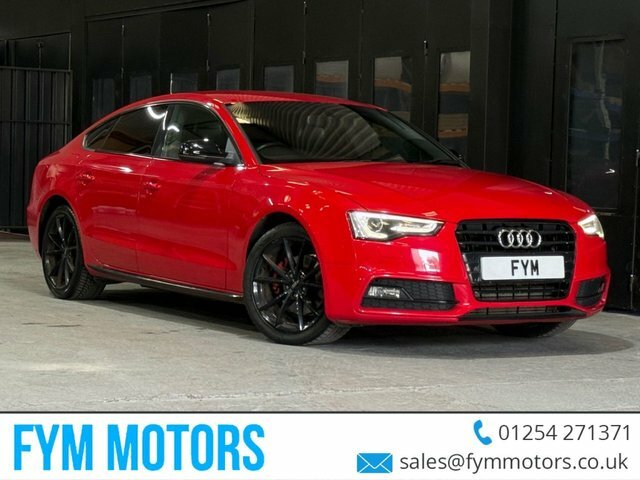 Audi A5 Tdie S Line Sportback Red