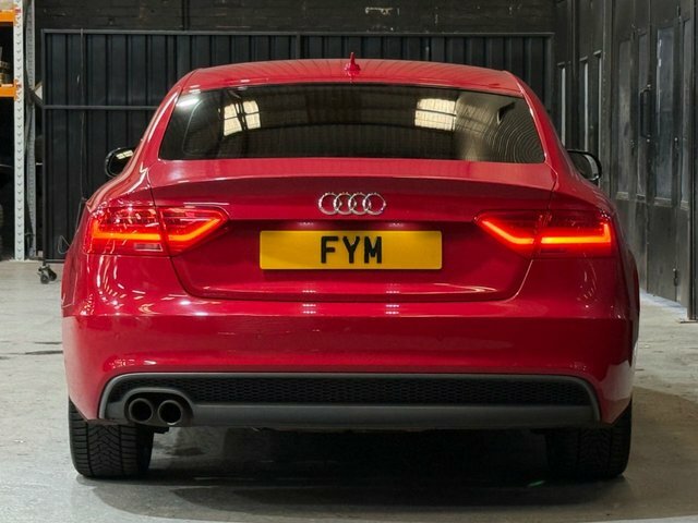 Audi A5 Tdie S Line Sportback Red #6