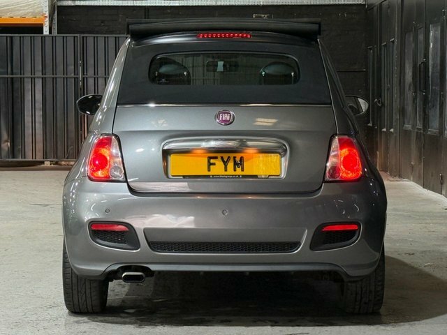 Fiat 500C Twinair S Convertible Grey #6