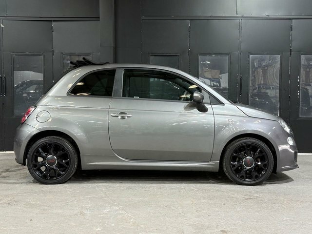 Fiat 500C Twinair S Convertible Grey #3
