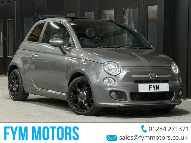 Fiat 500C Twinair S Convertible Grey