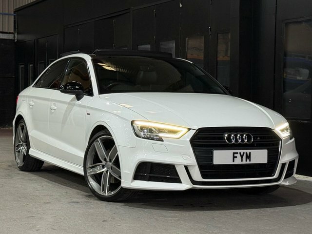 Audi A3 Tdi Black Edition Saloon Black #2