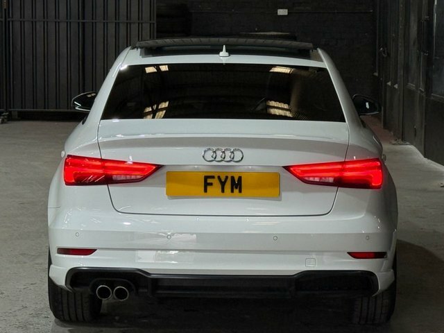 Audi A3 Tdi Black Edition Saloon Black #6