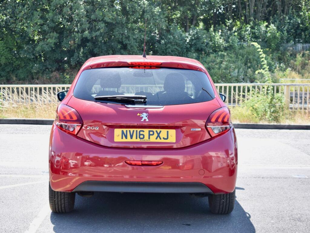 Peugeot 208 Hatchback 1.2 Puretech Allure Eat Euro 6 Ss Red #6