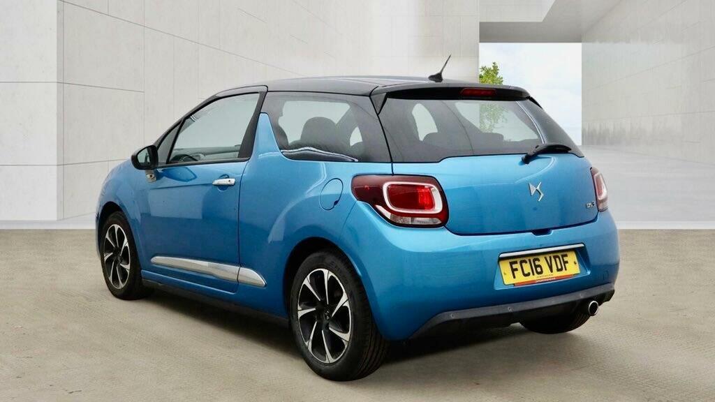 DS DS 3 Hatchback 1.2 Puretech Elegance Eat6 Euro 6 Ss Blue #5