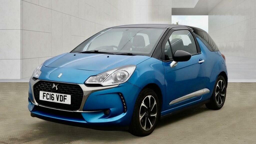 DS DS 3 Hatchback 1.2 Puretech Elegance Eat6 Euro 6 Ss Blue #3