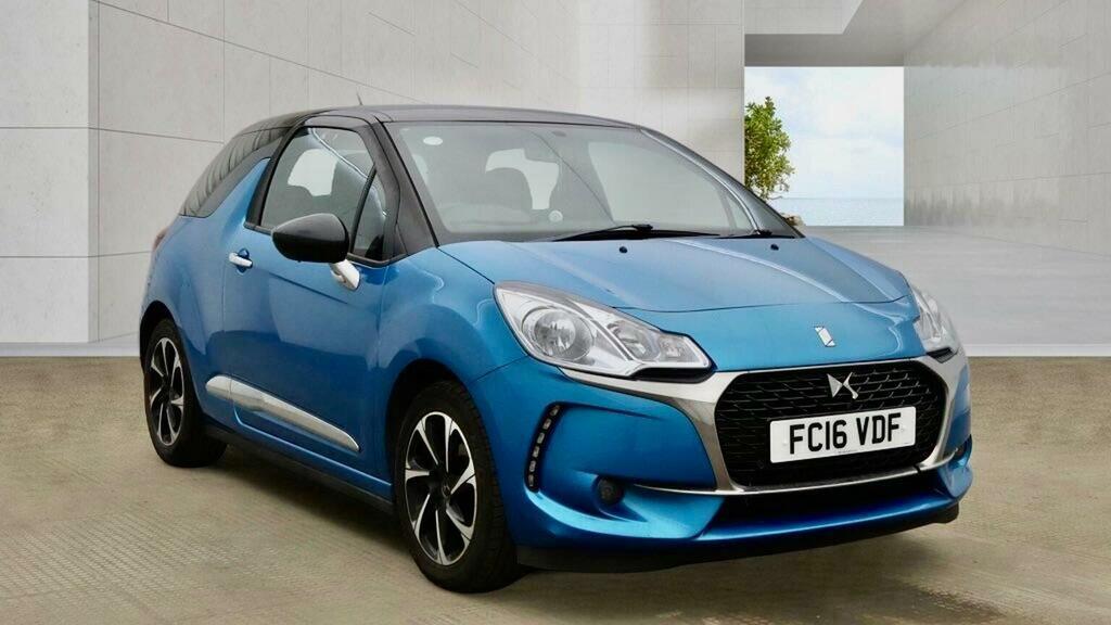 DS DS 3 Hatchback 1.2 Puretech Elegance Eat6 Euro 6 Ss Blue