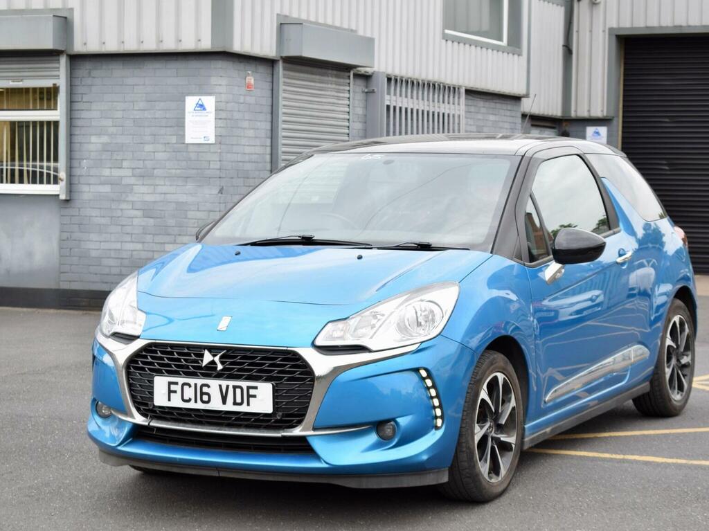 DS DS 3 Hatchback 1.2 Puretech Elegance Eat6 Euro 6 Ss Blue #3