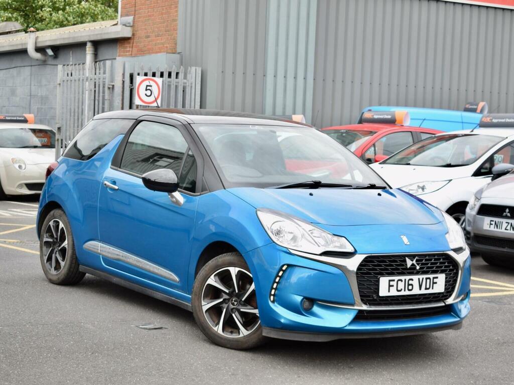 DS DS 3 Hatchback 1.2 Puretech Elegance Eat6 Euro 6 Ss Blue