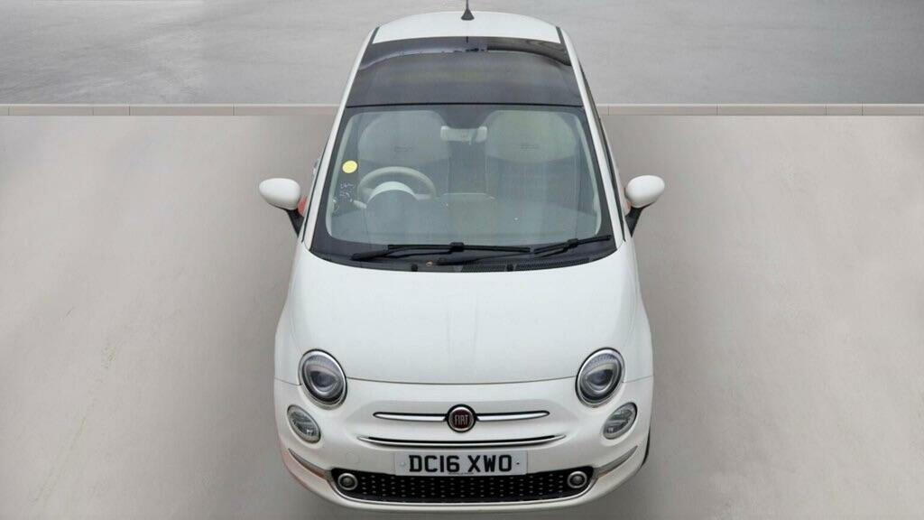Fiat 500 1.2 Lounge Euro 6 Ss White #2