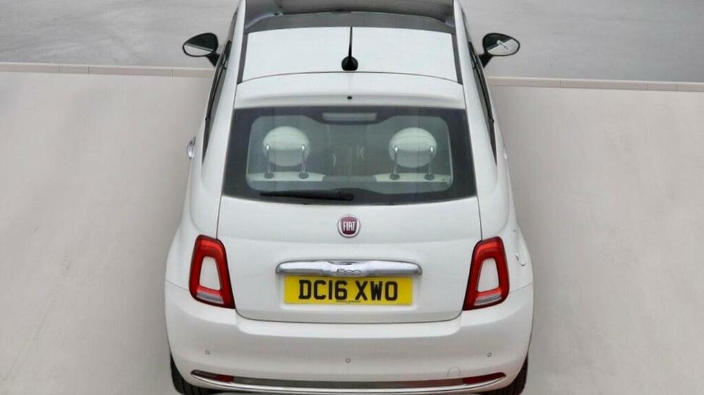 Fiat 500 1.2 Lounge Euro 6 Ss White #6