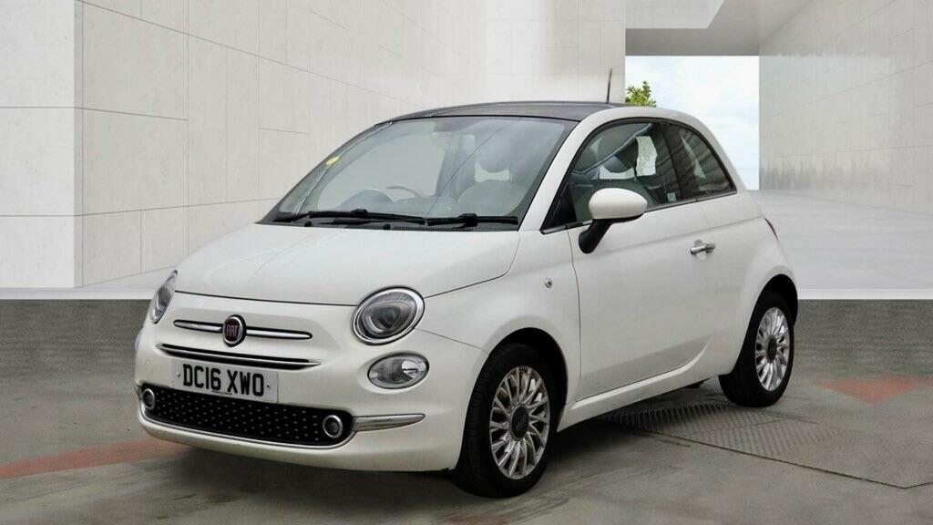 Fiat 500 1.2 Lounge Euro 6 Ss White #3