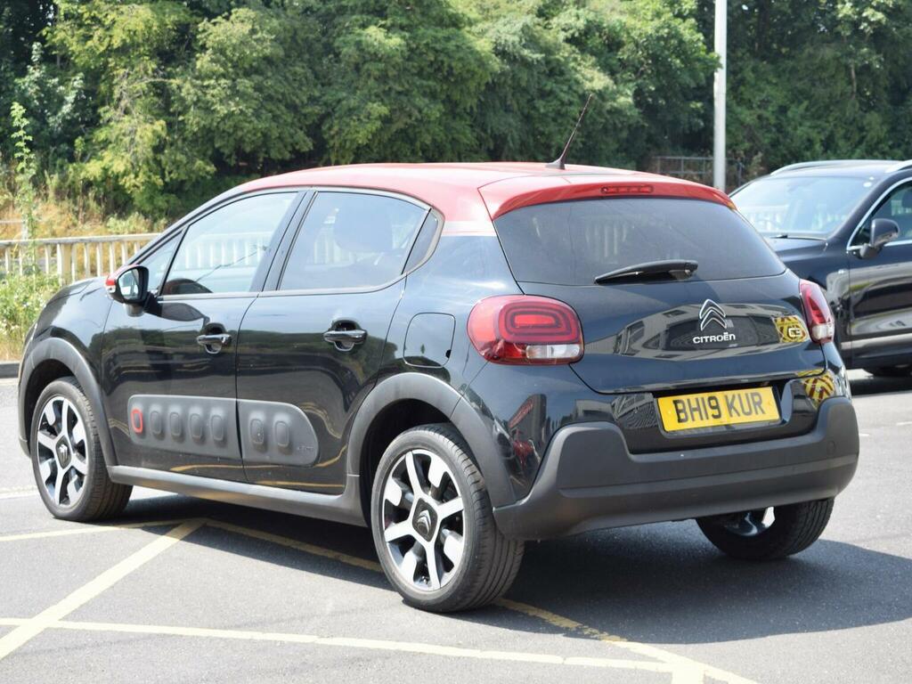Citroen C3 Hatchback 1.2 Puretech Flair Nav Edition Euro 6 S BH19KUR Black #5