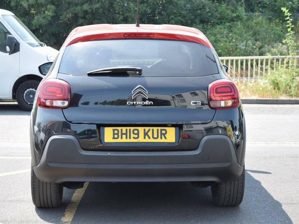Citroen C3 Hatchback 1.2 Puretech Flair Nav Edition Euro 6 S BH19KUR Black #6