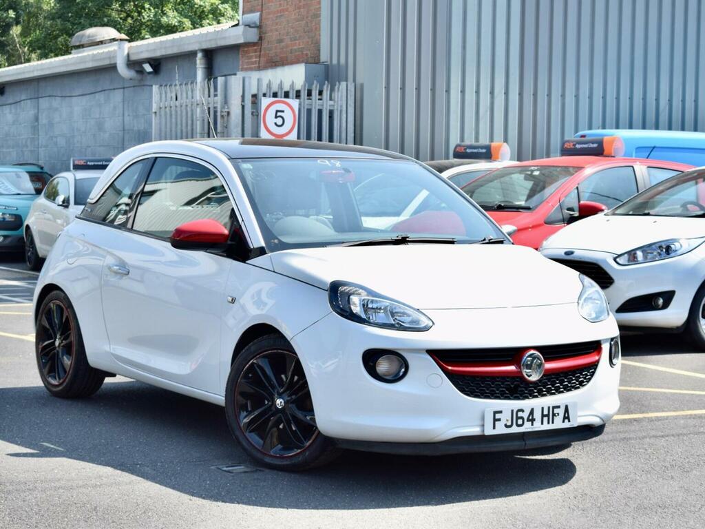 Vauxhall Adam Hatchback 1.4 16V Glam Euro 5 201464 White