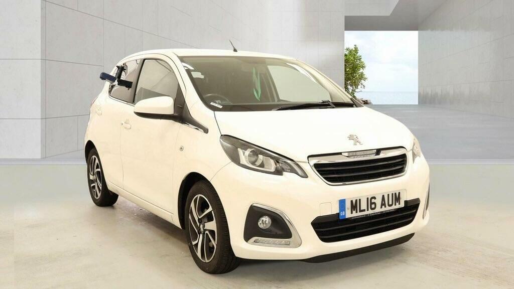 Peugeot 108 1.2 Puretech Allure Euro 6 White