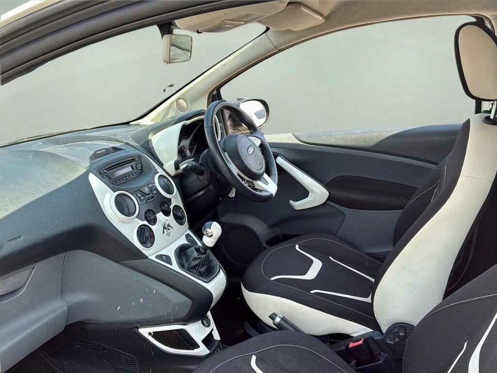 Ford KA Hatchback White #8