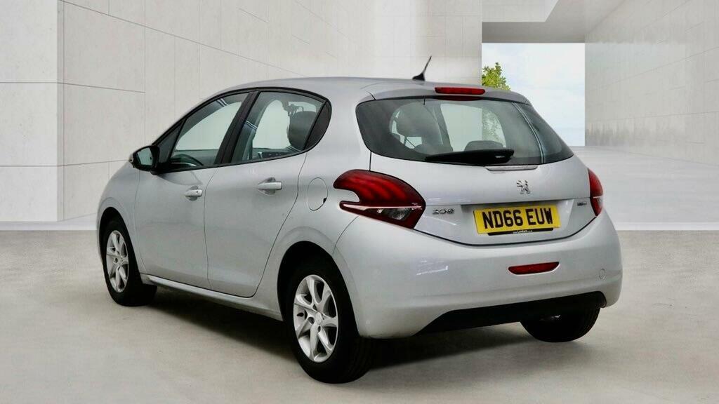 Peugeot 208 Hatchback 1.0 Puretech Active Euro 6 201666 Silver #5