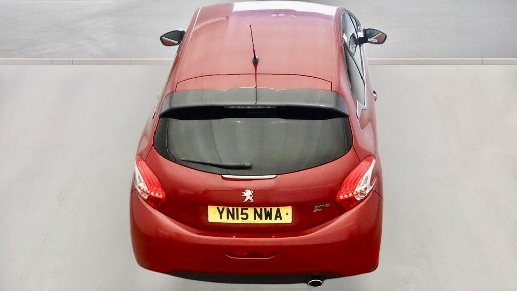 Peugeot 208 1.2 E-vti Puretech Allure Egc Euro 6 Ss Red #6