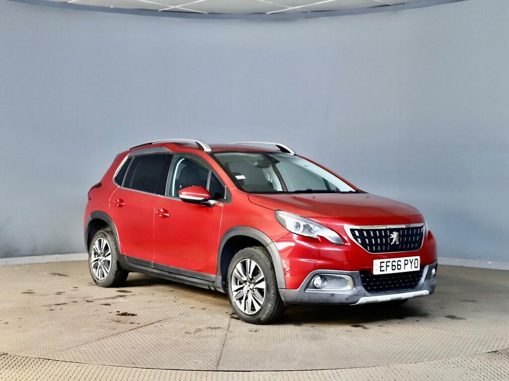 Peugeot 2008 Suv 1.2 Puretech Allure Etg Euro 6 Ss 2016 Red