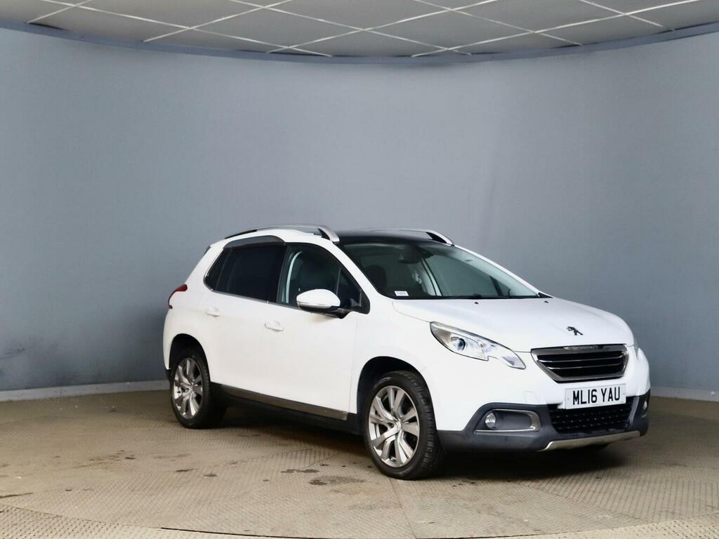 Peugeot 2008 1.2 Puretech Feline Euro 6 Ss Mistral White
