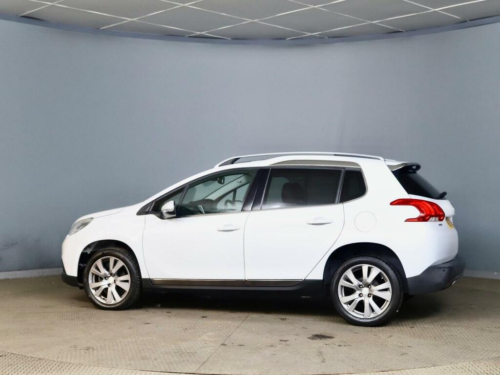 Peugeot 2008 1.2 Puretech Feline Euro 6 Ss Mistral White #3