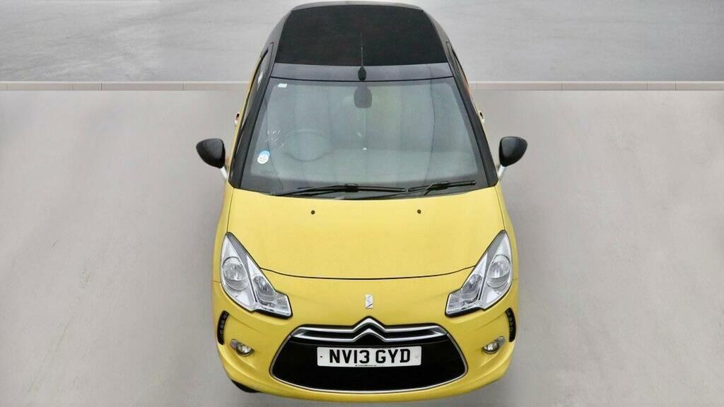 Citroen Ds3 Cabrio 1.6 Vti Dstyle Plus Euro 5 Yellow #2