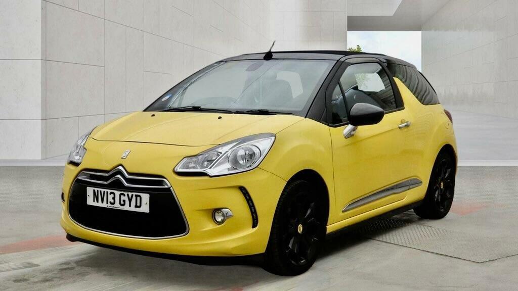 Citroen Ds3 Cabrio 1.6 Vti Dstyle Plus Euro 5 Yellow #3