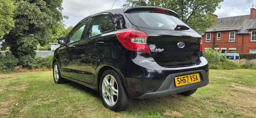 Ford KA+ Hatchback 1.2 Ti-vct Zetec 2017 SH67VSA Black #3