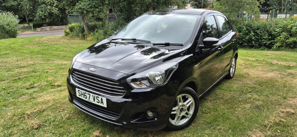 Ford KA+ Hatchback 1.2 Ti-vct Zetec 2017 SH67VSA Black #4