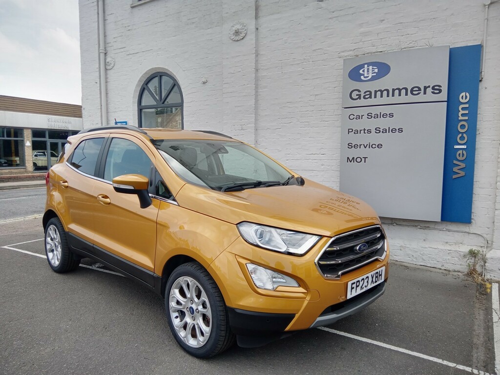 Ford Ecosport 1.0 Ecosport Titanium 1.0L Ford Ecoboost 12 Yellow