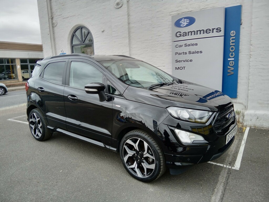 Ford Ecosport 1.0 Ecosport St-line 1.0L Ford Ecoboost 125 Black