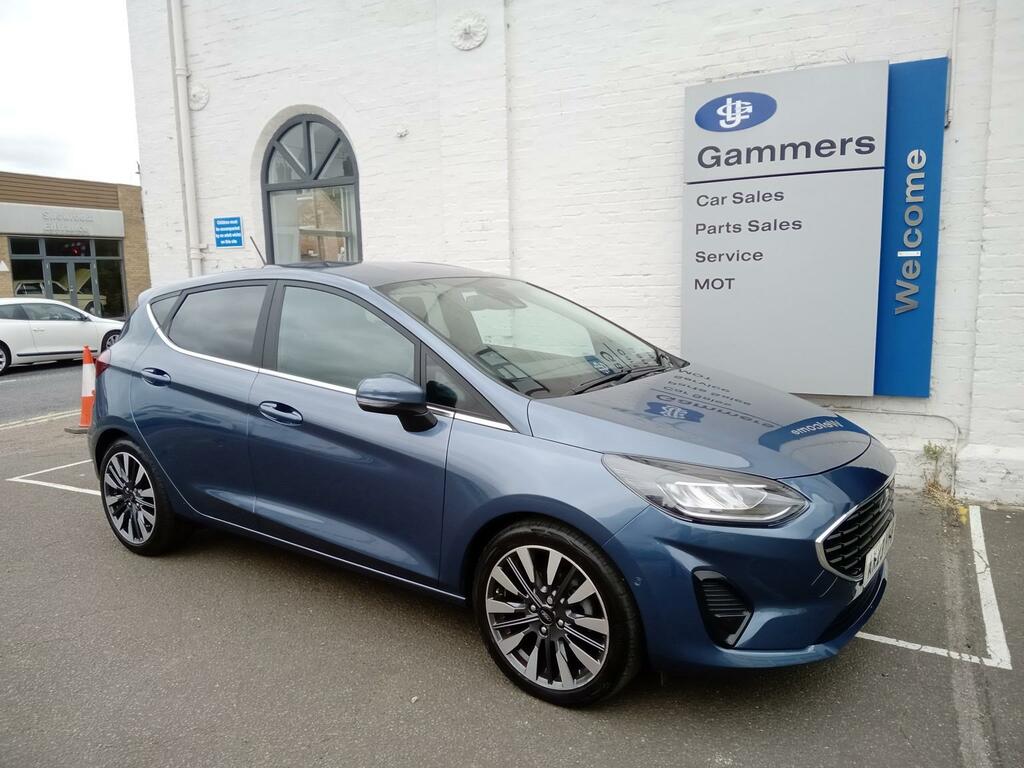 Ford Fiesta 1.0 Fiesta Titanium X 1.0L Ecoboost 100Ps F Blue